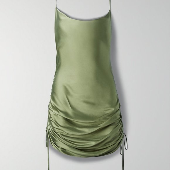 Wilfred only ruched slip dress - Picture 6 of 16